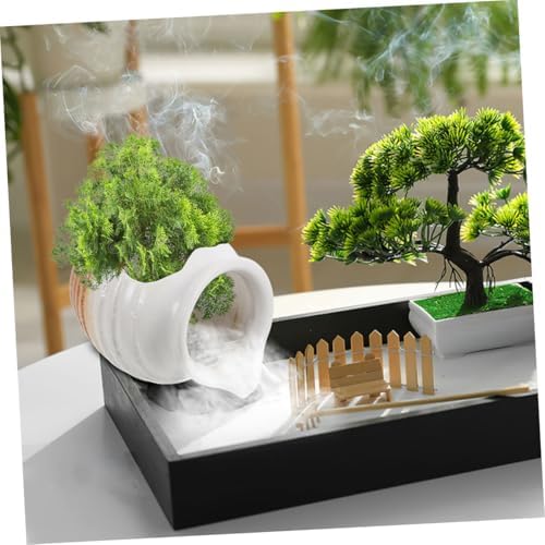 Toddmomy Ceramic Water Fountain Jar Decor