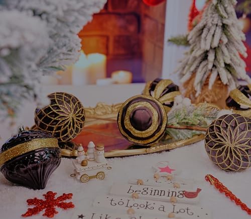Dohance 4-Piece Christmas Ornament Set
