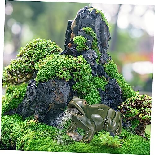 Zen Garden Water Fountain Outdoor Decor Sculpture Rockery Frog