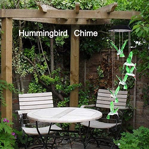NiniTe Solar Wind Chimes with Color Changing Lights