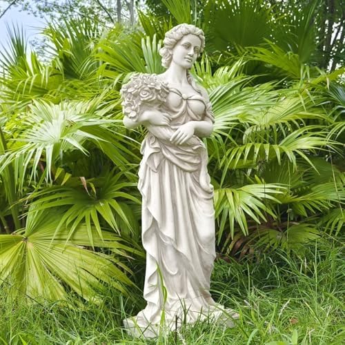 Large Spring Goddess Outdoor Garden Statue 45 Inches High