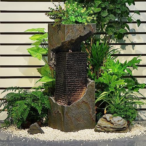 Bumilgar Water Fountain Outdoor with Lights