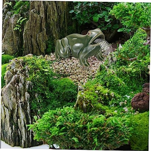 Zen Garden Water Fountain Outdoor Decor Sculpture Rockery Frog