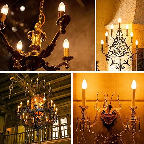 Energetic Dimmable E12 LED Candelabra Light Bulb Pack of 8