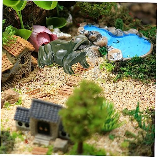 Zen Garden Water Fountain Outdoor Decor Sculpture Rockery Frog