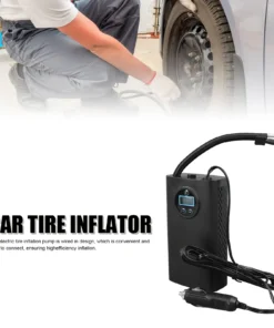 Portable Wired Car Tire Inflator Digital Display Fast Inflation Air Pump